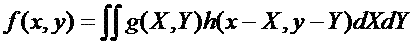 convolution integral in two-dimensions